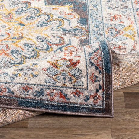 Surya Ankara Akr-2303 Camel, Garnet, Mustard, Saffron Rugs.