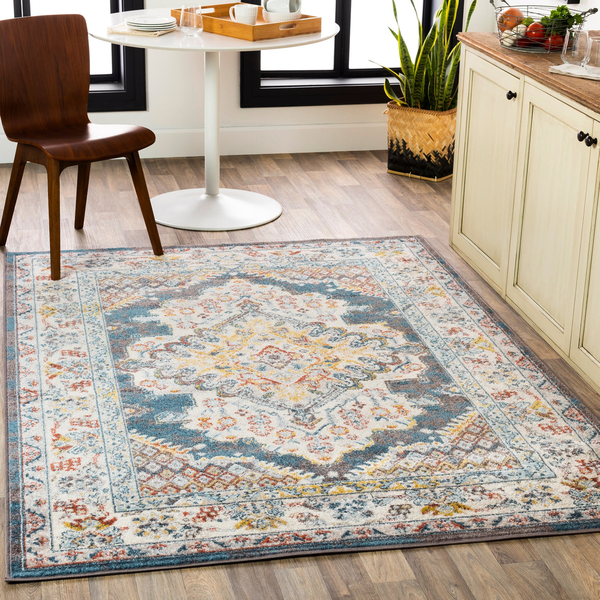 Surya Ankara Akr-2303 Camel, Garnet, Mustard, Saffron Rugs.