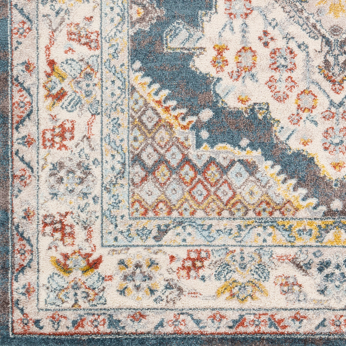 Surya Ankara Akr-2303 Camel, Garnet, Mustard, Saffron Rugs.