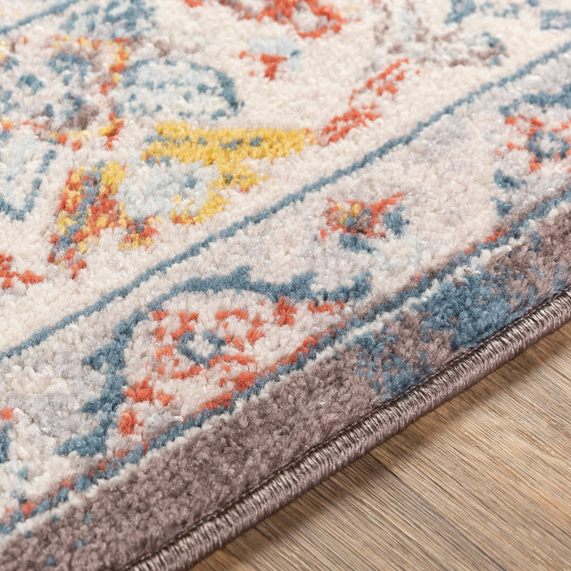 Surya Ankara Akr-2303 Camel, Garnet, Mustard, Saffron Rugs.