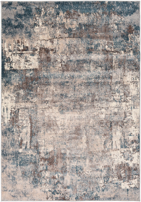 Surya Ankara Akr-2307 Teal, Cream, Taupe, Charcoal Rugs.