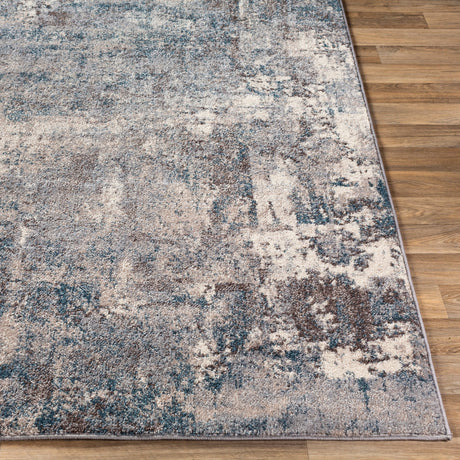 Surya Ankara Akr-2307 Teal, Cream, Taupe, Charcoal Rugs.