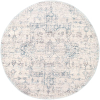 Surya Ankara Akr-2310 Pale Blue, Light Gray, Bright Blue, Ivory Area Rug