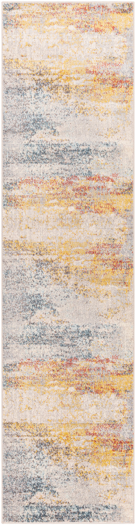 Surya Ankara Akr-2316 Teal, Sky Blue, Medium Gray, Light Gray Rugs.
