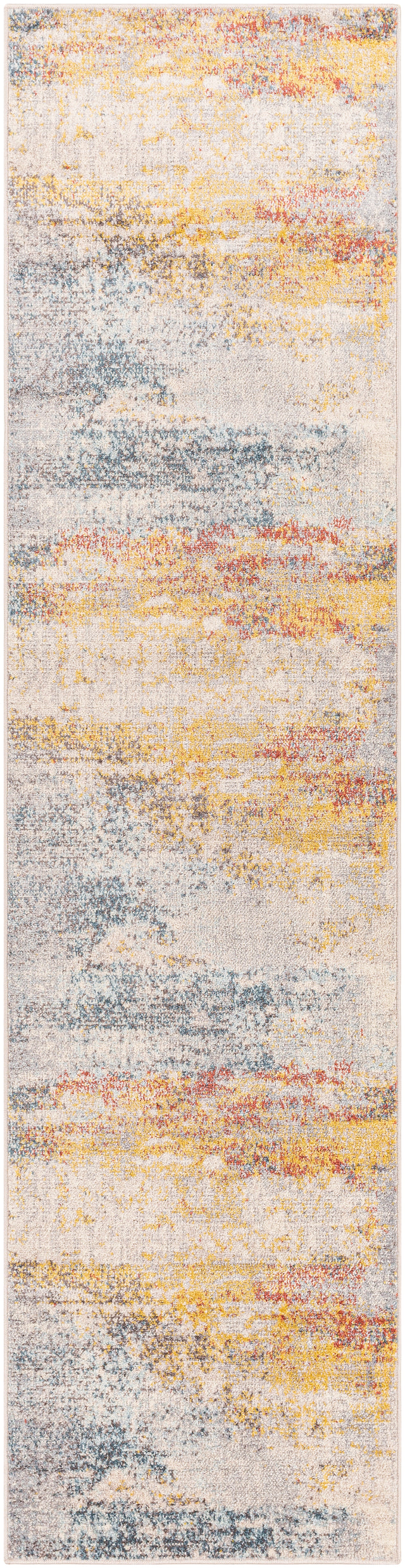 Surya Ankara Akr-2316 Teal, Sky Blue, Medium Gray, Light Gray Rugs.