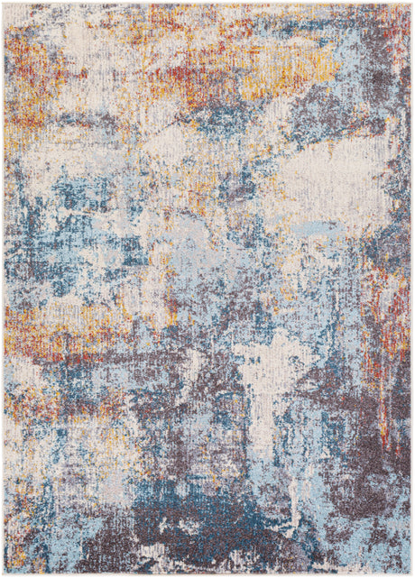 Surya Ankara Akr-2318 Charcoal, Medium Gray, Light Gray, Denim Rugs.
