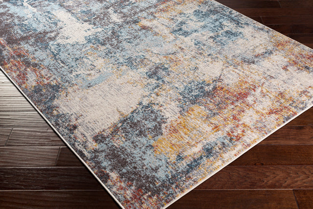 Surya Ankara Akr-2318 Charcoal, Medium Gray, Light Gray, Denim Rugs.