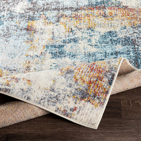 Surya Ankara Akr-2318 Charcoal, Medium Gray, Light Gray, Denim Rugs.