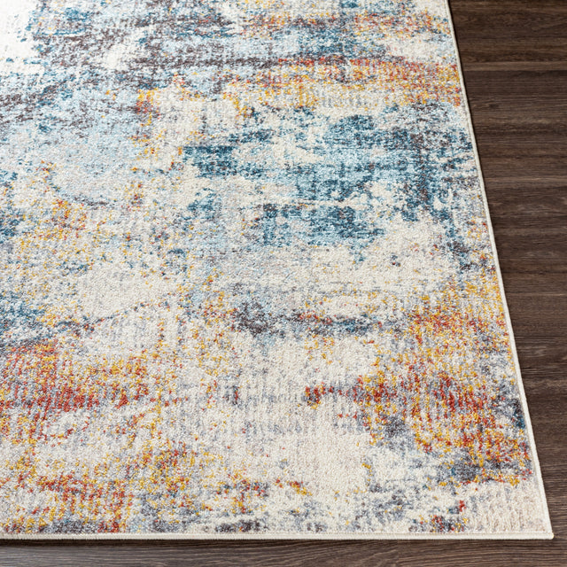 Surya Ankara Akr-2318 Charcoal, Medium Gray, Light Gray, Denim Rugs.