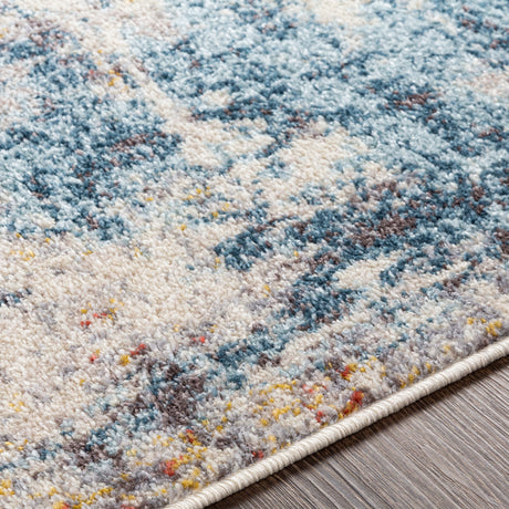Surya Ankara Akr-2318 Charcoal, Medium Gray, Light Gray, Denim Rugs.