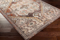 Surya Ankara Akr-2322 Burnt Orange, Charcoal, Mustard, Pale Pink Area Rug