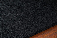 Chandra Alcon Alc35503 Black Solid Color Area Rug