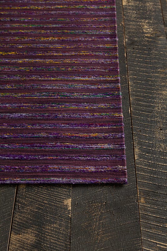 Chandra Aletta Ale-27500 Purple Natural Fiber Area Rug