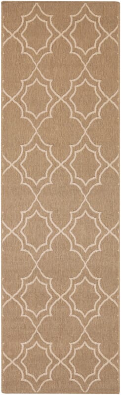 Surya Alfresco Alf-9587 Taupe / Beige Geometric Area Rug