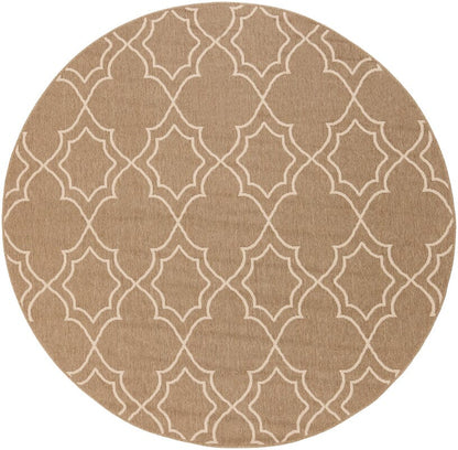 Surya Alfresco Alf-9587 Taupe / Beige Geometric Area Rug