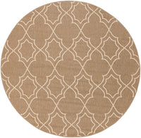 Surya Alfresco Alf-9587 Taupe / Beige Geometric Area Rug