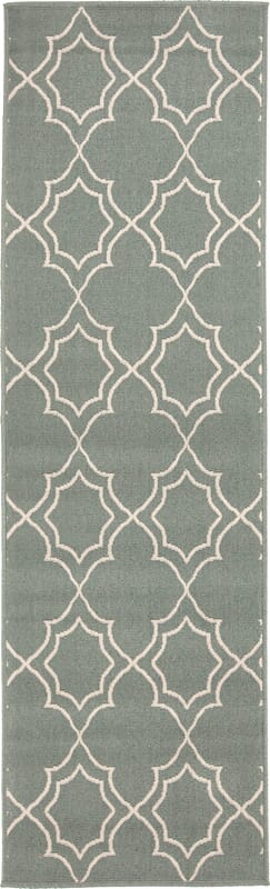 Surya Alfresco Alf-9589 Moss / Beige Geometric Area Rug