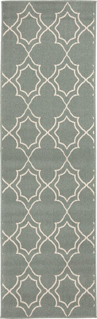 Surya Alfresco Alf-9589 Moss / Beige Geometric Area Rug