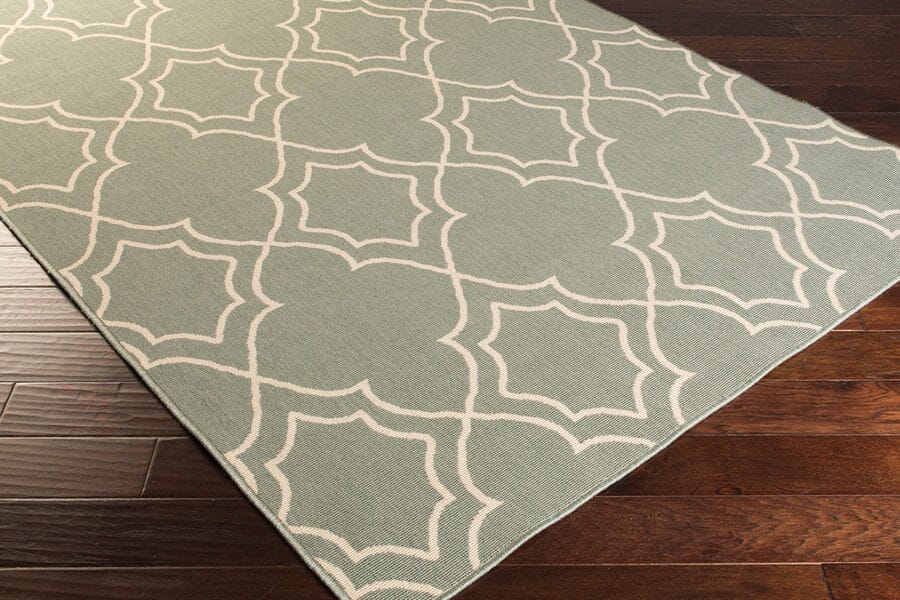 Surya Alfresco Alf-9589 Moss / Beige Geometric Area Rug