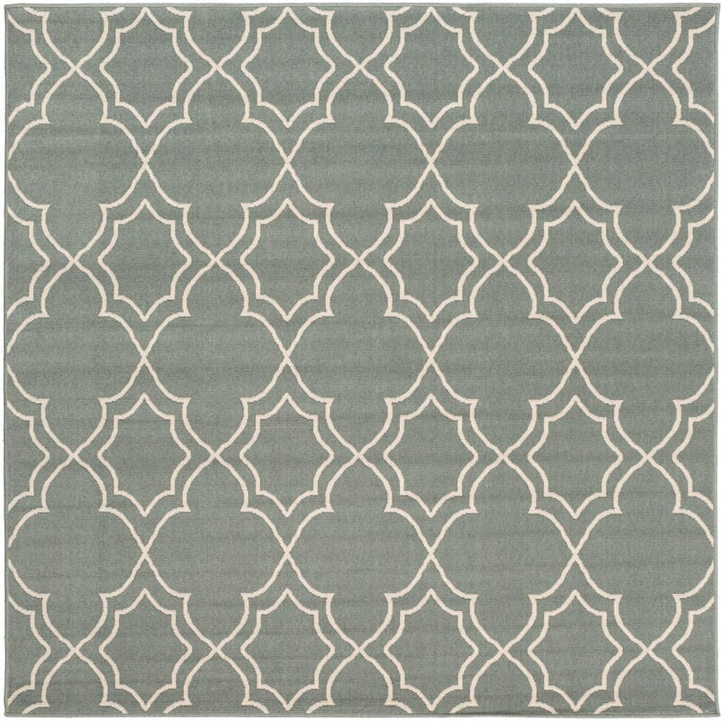 Surya Alfresco Alf-9589 Moss / Beige Geometric Area Rug