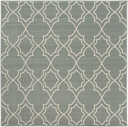 Surya Alfresco Alf-9589 Moss / Beige Geometric Area Rug