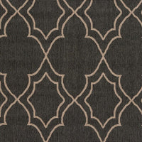 Surya Alfresco Alf-9590 Black / Taupe Geometric Area Rug