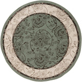 Surya Alfresco Alf-9594 Moss / Ivory / Black / Taupe Rugs.