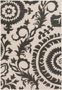Surya Alfresco Alf-9612 Gray / Ivory Rugs.