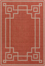 Surya Alfresco Alf-9631 Cherry / Taupe / Beige Rugs.