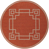 Surya Alfresco Alf-9631 Cherry / Taupe / Beige Rugs.