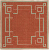 Surya Alfresco Alf-9631 Cherry / Taupe / Beige Rugs.