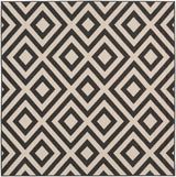 Surya Alfresco Alf-9639 Black / Beige Rugs.