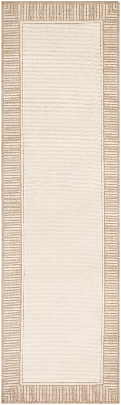 Surya Alfresco Alf-9685 Camel, Cream Rugs.