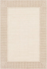 Surya Alfresco Alf-9685 Camel, Cream Rugs.