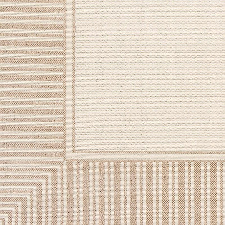 Surya Alfresco Alf-9685 Camel, Cream Rugs.