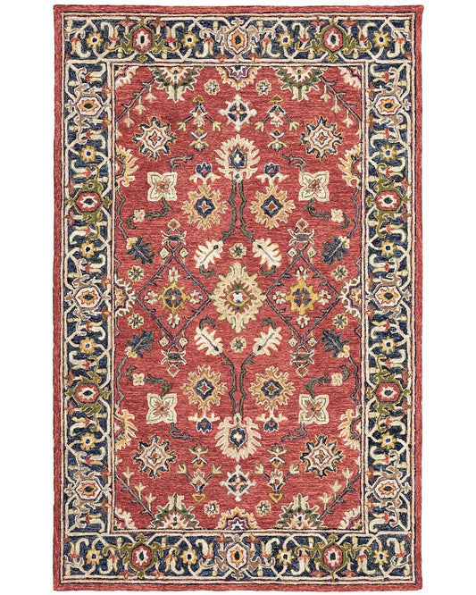 Oriental Weavers Sphinx Alfresco 28404 Red / Blue Area Rug