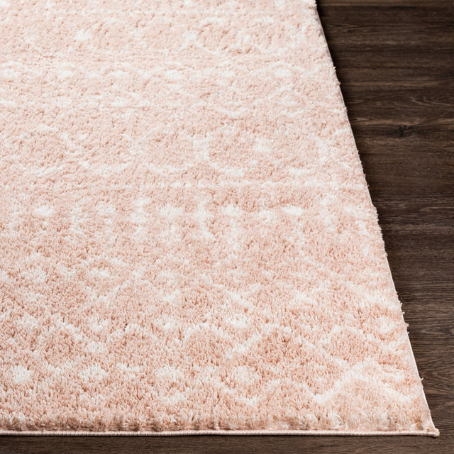 Surya Aliyah Shag Alh-2300 Blush, Cream Rugs.