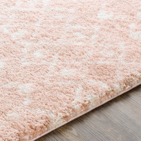 Surya Aliyah Shag Alh-2300 Blush, Cream Rugs.