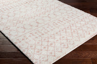 Surya Aliyah Shag Alh-2301 Cream, Pale Pink Area Rug