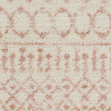 Surya Aliyah Shag Alh-2301 Cream, Pale Pink Rugs.