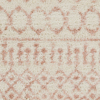 Surya Aliyah Shag Alh-2301 Cream, Pale Pink Area Rug