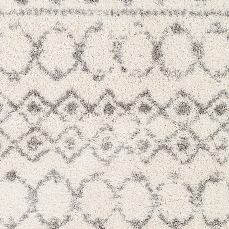 Surya Aliyah Shag Alh-2302 Cream, Medium Gray Rugs.