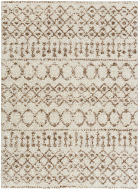 Surya Aliyah Shag Alh-2303 Beige, Cream Rugs.