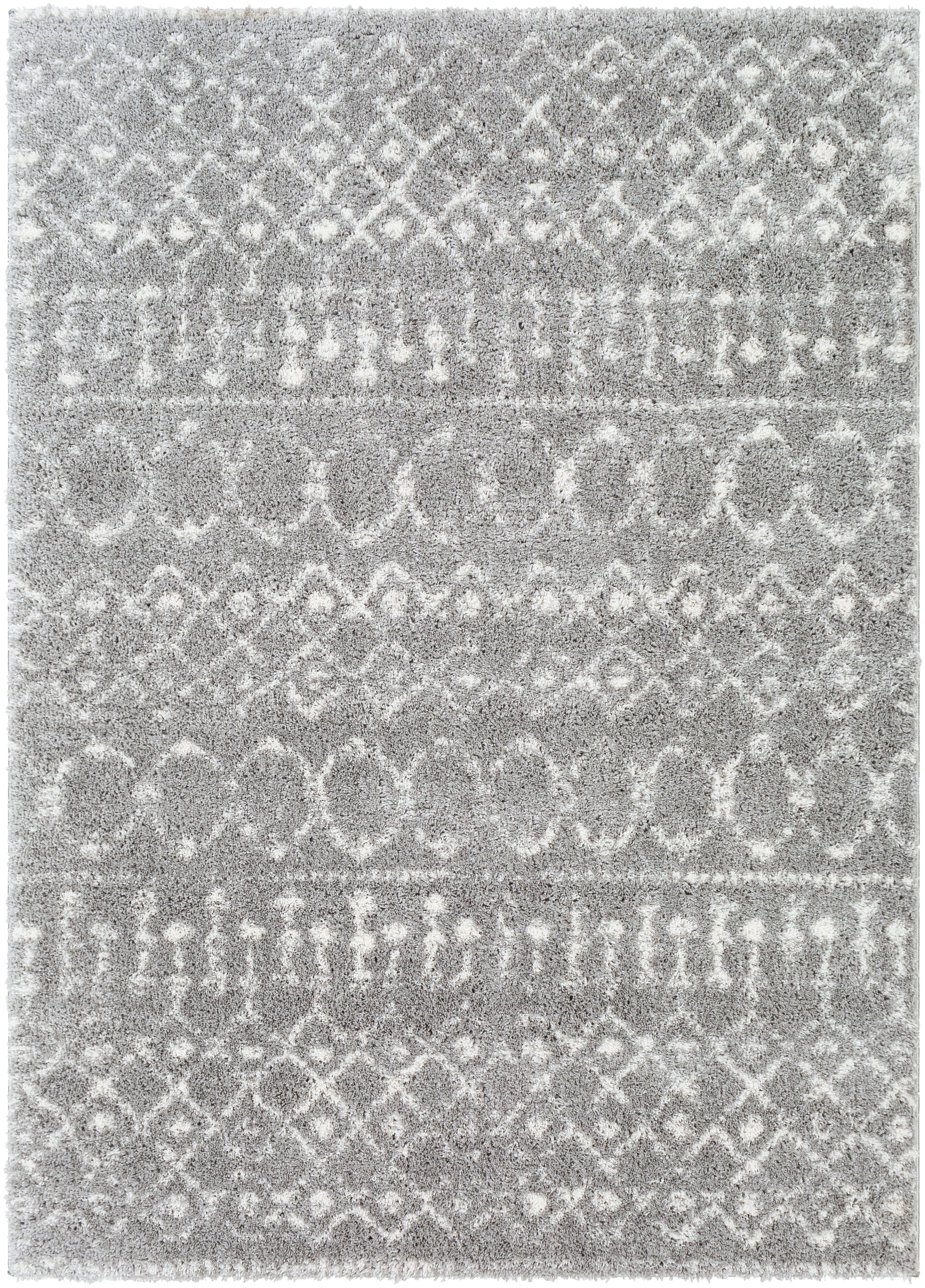 Surya Aliyah Shag Alh-2304 Medium Gray, Cream Area Rug