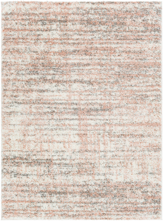 Surya Aliyah Shag Alh-2305 Cream, Medium Gray, Pale Pink, Light Gray Rugs.