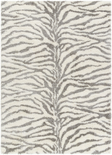 Surya Aliyah Shag Alh-2308 Cream, Medium Gray Rugs.