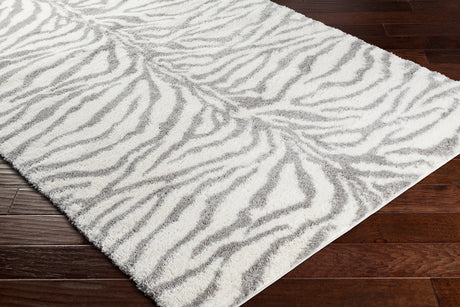 Surya Aliyah Shag Alh-2308 Cream, Medium Gray Rugs.
