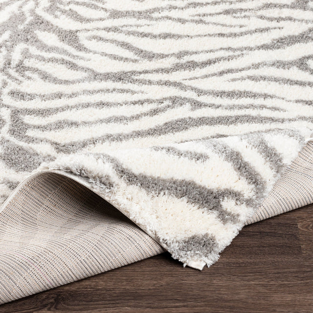 Surya Aliyah Shag Alh-2308 Cream, Medium Gray Rugs.