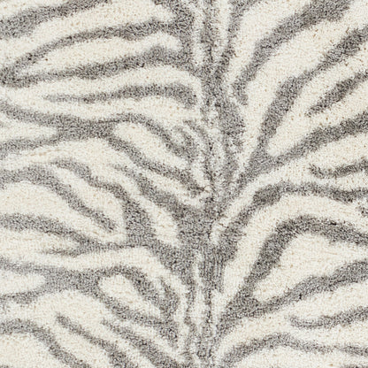 Surya Aliyah Shag Alh-2308 Cream, Medium Gray Area Rug