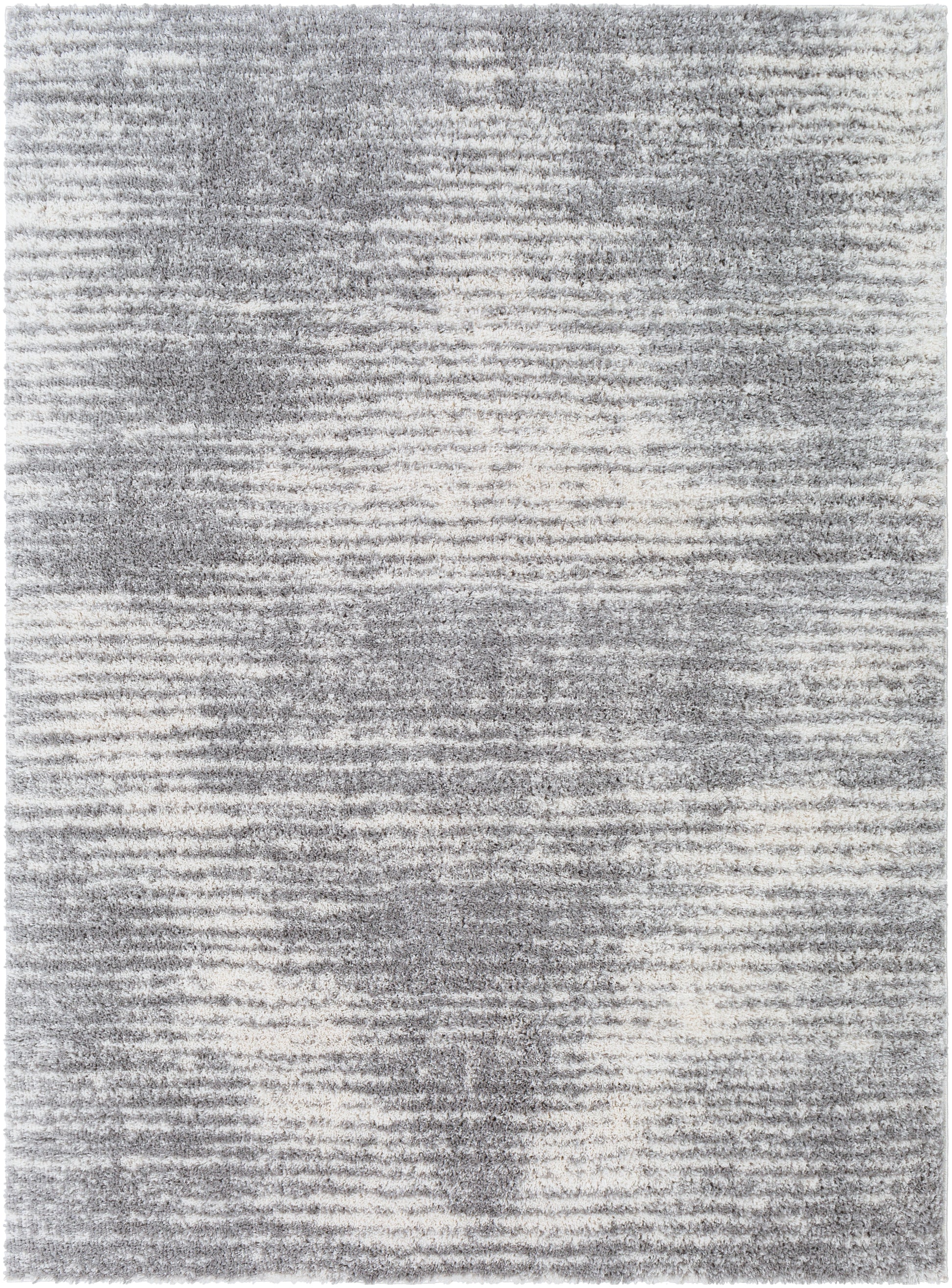 Surya Aliyah Shag Alh-2318 Medium Gray, Cream, Light Gray Area Rug